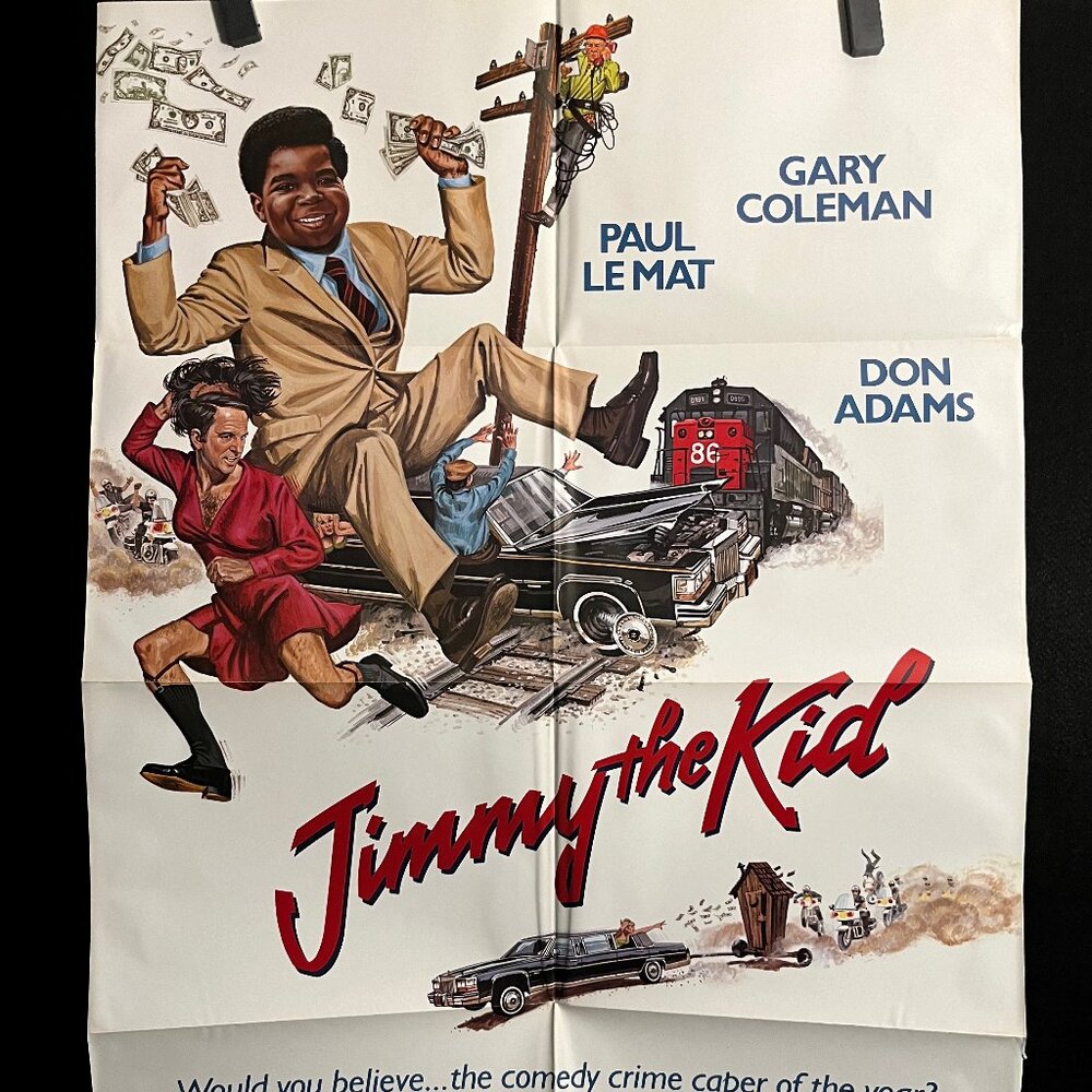 Jimmy The Kid 1982 One Sheet Movie Poster Gary Coleman (Diff'rent Strokes)